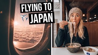 Flying from Australia to Japan on Qantas | LOTS of FLYING