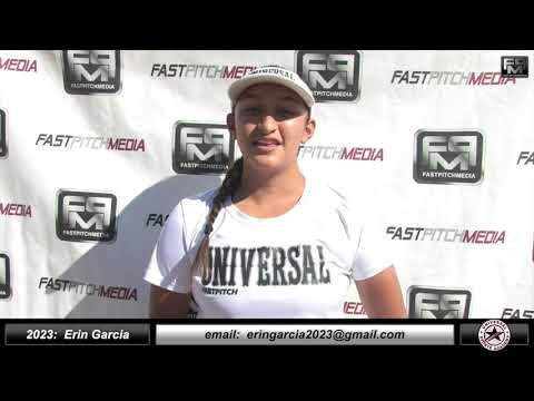 2023 Erin Garcia committed Sacramento State,  3rd Base & 2nd Base Softball Skills Video