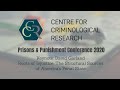 Prisons and Punishment Conference 2020: David Garland Keynote