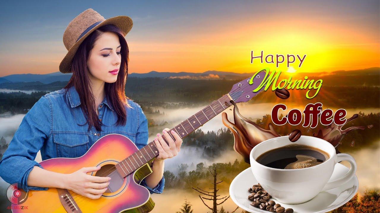Happy Morning Cafe Music ☕ Beautiful Spanish Guitar Music For Work / Study / Wake up / Relaxing