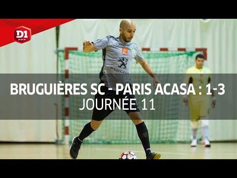 J11 : Bruguieres  SC - Paris ACASA (1-3), le résumé