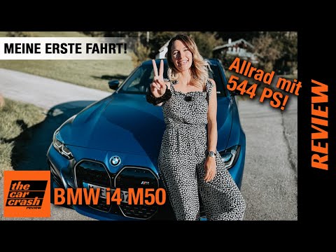 BMW i4 M50 (2022) Meine erste Fahrt mit dem elektrischen 4er Gran Coupé! Fahrbericht | Review | Test