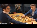 How did Anish Giri react when his opponent offered a draw in Russian