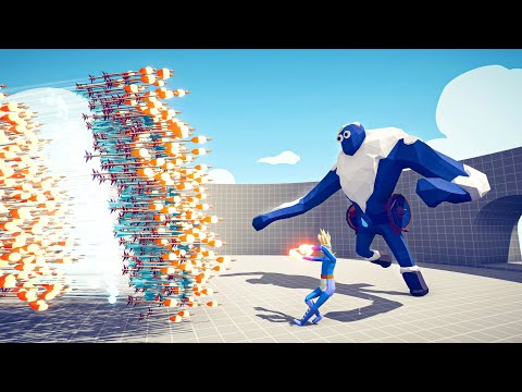 ICE GIANT & SUPER BOXER vs EVERY GOD -🏹 Totally Accurate Battle Simulator TABS