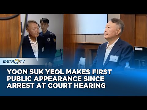 Ex President Yoon Attends Opening Hearing of Second Trial Over Martial Law