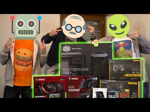 ASSEMBLAGGIO PC DA 1600 EURO PIU' IDIOTA SU YOUTUBE ITALIA !! MINI TUTORIAL ITA