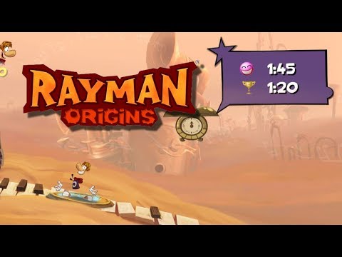 Rayman Origins - Grumbling Grottos - High Voltage (Time Trophy) - [#71] - (X360/PS3/WII/3DS/PC/MAC)