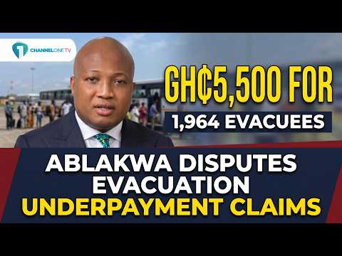 Ablakwa Denies Evacuation Underpayment Claims, Says All 1,964 Ghanaians Received GH¢5,500