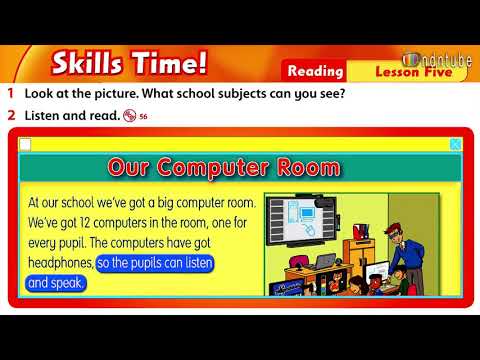 Family and friends 2 - Unit 5: We've got English - Lesson 5 Skills Time