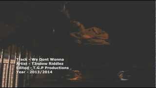 We Dont Wonna - T3ndow Riddlez (video) 2013 2014