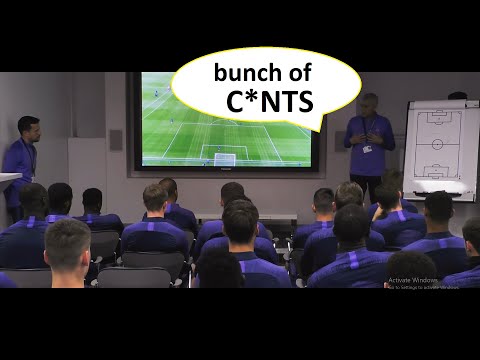 "Bunch of c**ts" | Mourinho discussing team for his first game against West Ham | S01E01| Part 8