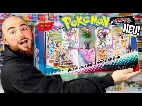 Ich öffne die NEUE Pokémon Premium Figuren Kollektion!