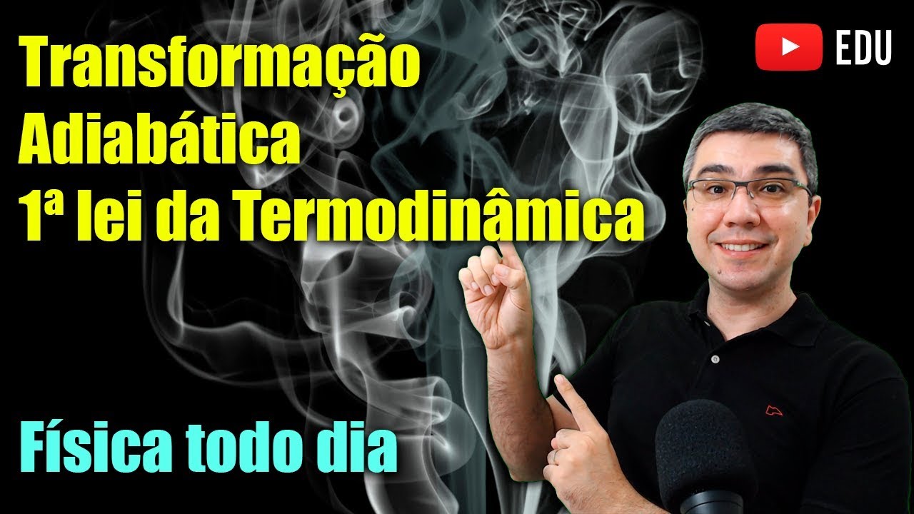 Primeira Lei da Termodinâmica: transformação Adiabática - Pressão constante | Física todo dia