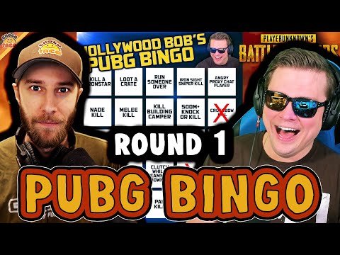 PUBG BINGO Round 1 Highlights: chocoTaco is Confusion ft. HollywoodBob - A choco Challenge