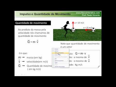 Impulso e quantidade de movimento