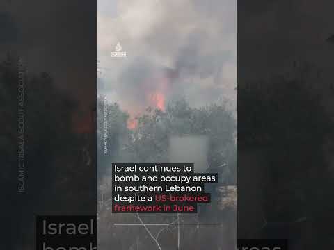 Israel targets paramedics in southern Lebanon | AJ #shorts