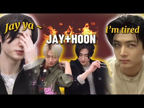 JAY and SUNGHOON matching each others freak 🔥