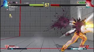 強くなりてぇSFVAE実況　頑張ってウルトラダイヤに戻るぞ！ユリアンでランクマ