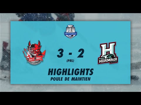 Diables Rouges de Briançon 3-2 (prl) Anglet Hormadi - Highlights - SLM Poule de Maintien 2022/23