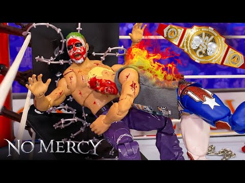 Cody Rhodes vs Joker Jon Moxley "No Mercy" Action Figure Match - Hardcore Championship
