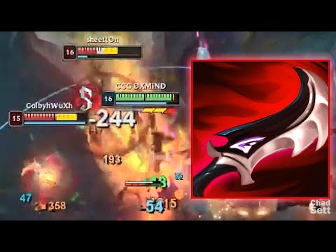 This is why Samira buy New Duskblade..