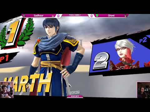 SXC2K17 - Smash 4 - Sadhour (Marth) vs Ghost (Bayonetta) - Pools