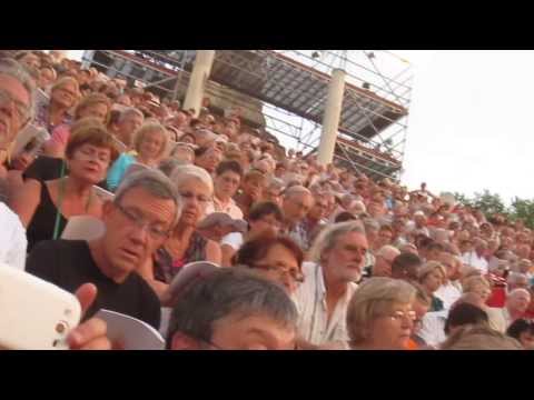 Chant commun Les Choralies au théâtre antique de Vaison