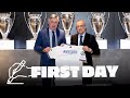 CARLO ANCELOTTI's FIRST DAY BACK at REAL MADRID