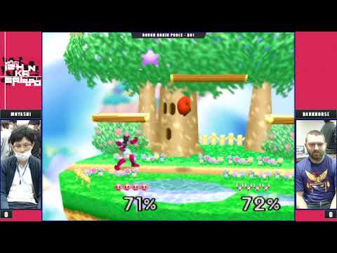 Kansai 2020 Pools - Darkhorse (Falcon) Vs. Moyashi (Kirby) Super Smash Bros - SSB64