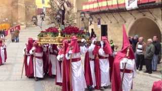 preview picture of video 'Stmo. Cristo de la Agonía (Chinchilla) procesión viernes santo mañana 2013'