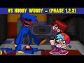 FNF Vs Huggy Wuggy Phase 1 2 3 Mods Hard FANMADE