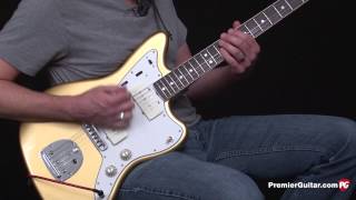 Video thumbnail for Review Demo - Fender American Vintage '65 Jazzmaster by Premier Guitar