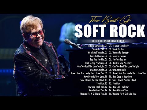 Michael Bolton, Phil Collins, Elton John, Eric Clapton, Bee Gees - Best Soft Rock Songs Ever🎙️