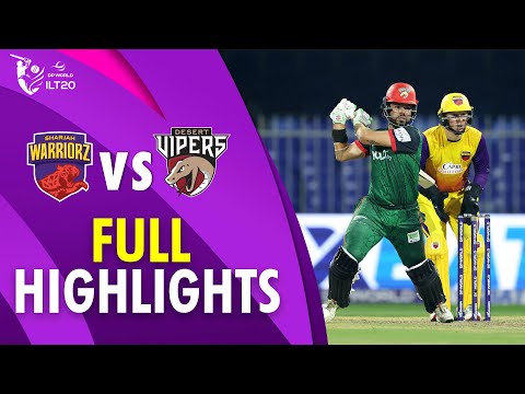 Full Highlights | Sharjah Warriorz vs Desert Vipers | Match 28 | DP World ILT20 | M3Y1J