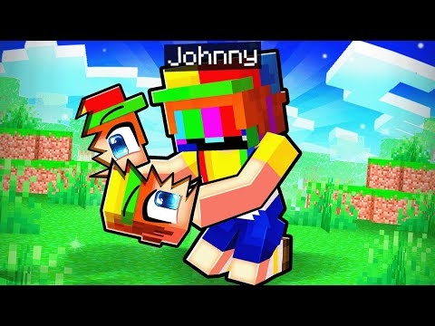 Johnny Cracked his FACE in Minecraft!