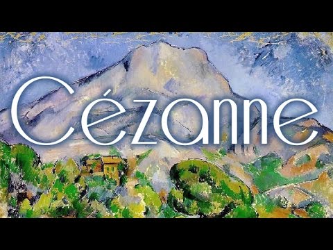 25 cuadros de Paul Cézanne, con música de Debussy HD