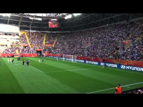 USA vs. Brasilien - Der umstrittene Elfer im Viertelfinale der Frauen-WM 2011 in Dresden
