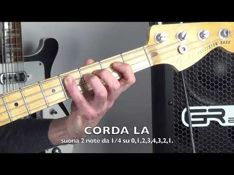 CORSO DI BASSO NEW - Base lezione 5 per esercitarsi