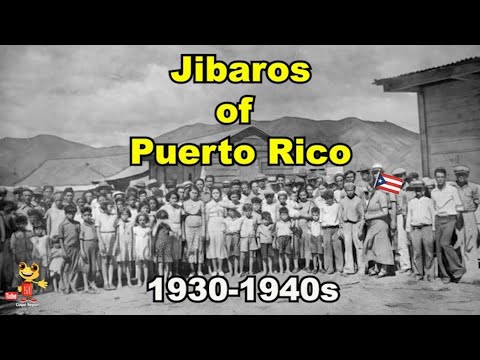 Stunning Vintage photos of Jibaros/mountain people of Puerto Rico:1930s-1940s