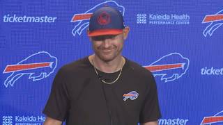 Bills head coach Joe Brady press conference; August 25th