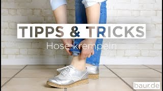 Hose hochkrempeln: 3 Varianten deine Hose umzuschlagen | BAUR