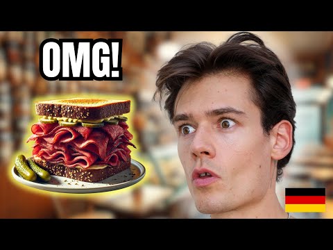 GERMAN Tries JEWISH FOOD for the First Time!