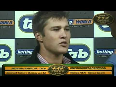 ONEHUNDREDACREWOOD : BAUHINIA HANDICAP (L)