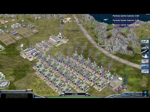 Generals Zero Hour - Usa Laser (1 v 7) Hard Army - China Nuke/ Tank/ Gla Demo 2023