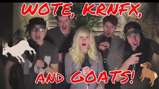 I Knew You Were Trouble - Walk off the Earth feat. KRNFX (and Goats!)