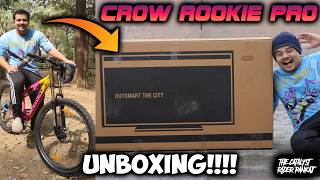 Crow Rookie Pro 24 Speed Unboxing | Unboxing My New Cycle | The Best Cycle Under ₹20,000/- In India
