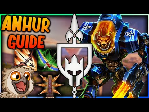 ANHUR ADC GUIDE: NEVER LET OFF THE GAS PEDAL! | Incon | Smite