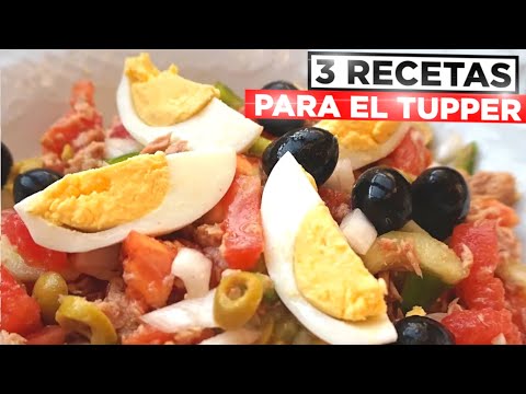 3 recetas fáciles y saludables para llevar en táper a la playa o al trabajo (baratas y rápidas)