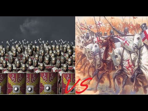 550 Romans vs 500 Crusaders - Ultimate Epic Battle Simulator #9