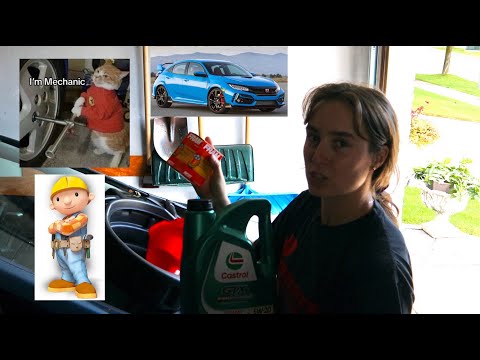 First oil change VLOG